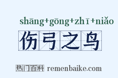 伤弓之鸟是什么意思的图片